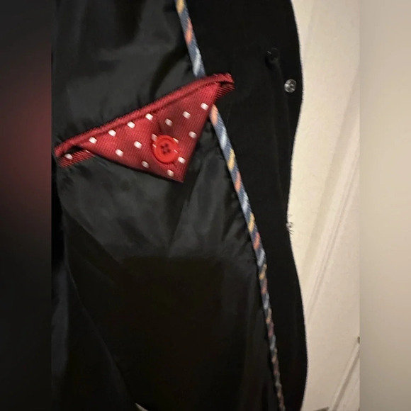 Priorities size S wool blend blazer with fancy trim - Picture 6 of 8